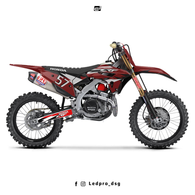 KIT DE GRÁFICAS PARA MOTOCROSS HONDA - HS9