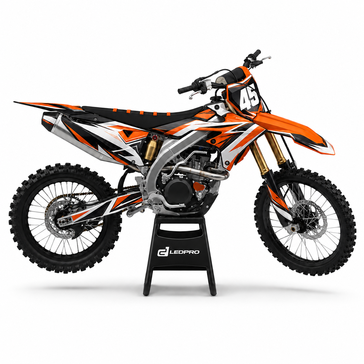 Kit de Gráficas para Motocross Suzuki RMZ - Diseño 12