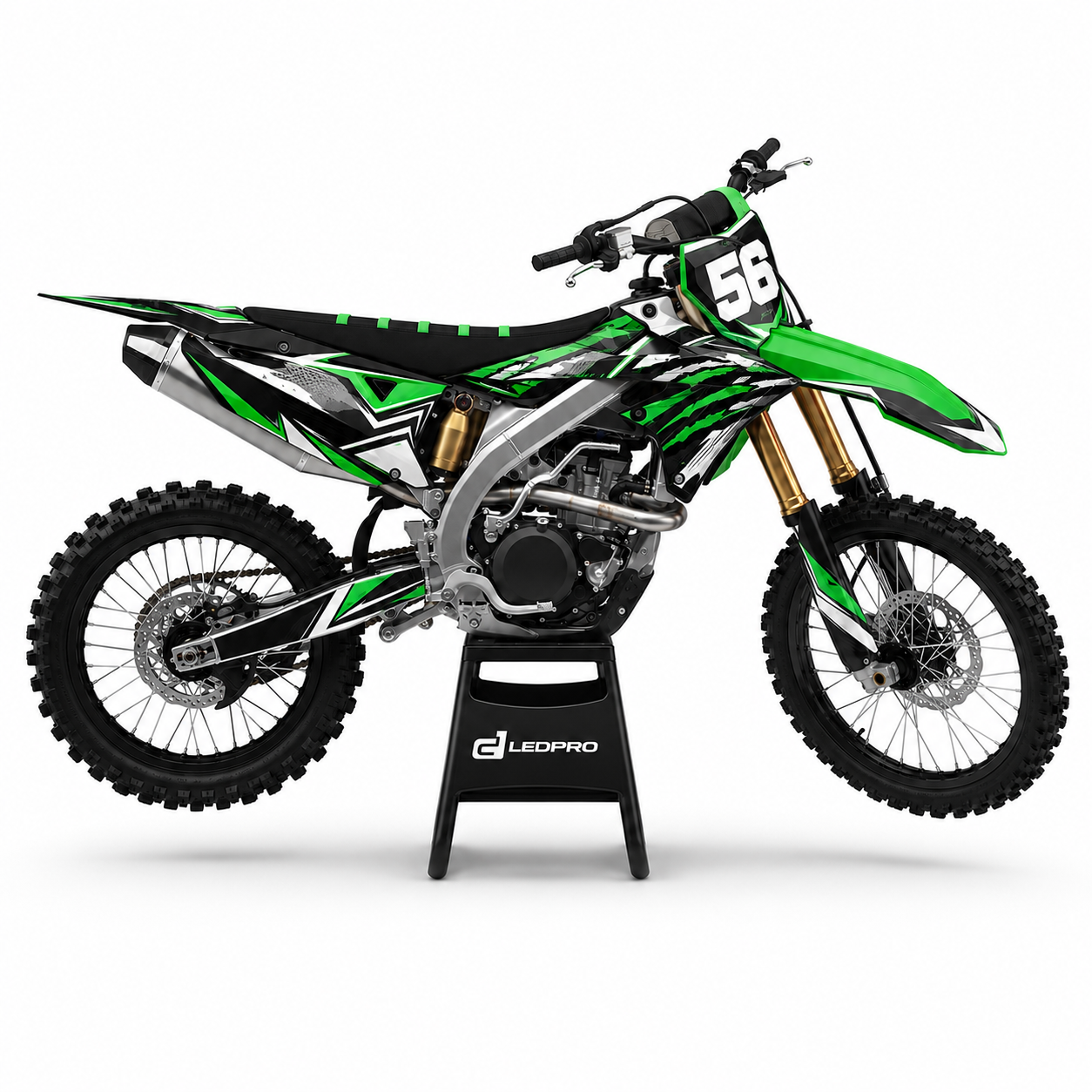 Kit de Gráficas para Motocross Suzuki RMZ - Diseño 5