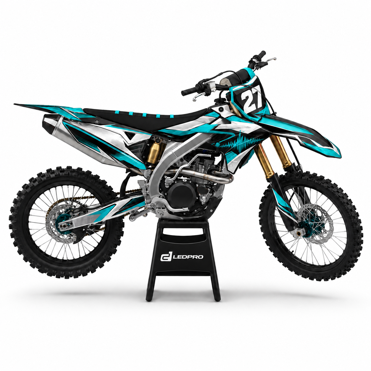 Kit de Gráficas para Motocross Suzuki RMZ - Diseño 6