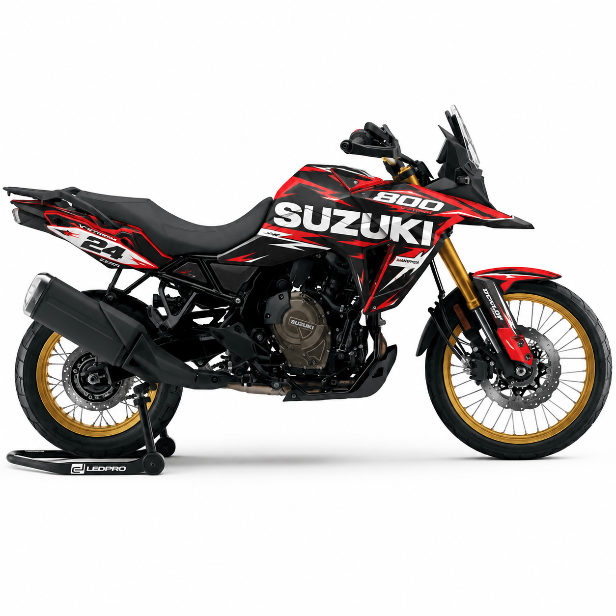 Kit de Gráficas para Moto Suzuki V-Strom 800 - Diseño 2