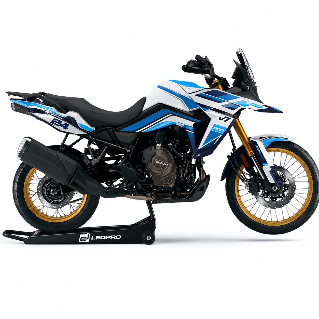 Kit de Gráficas para Moto Suzuki V-Strom 800 - Diseño 7