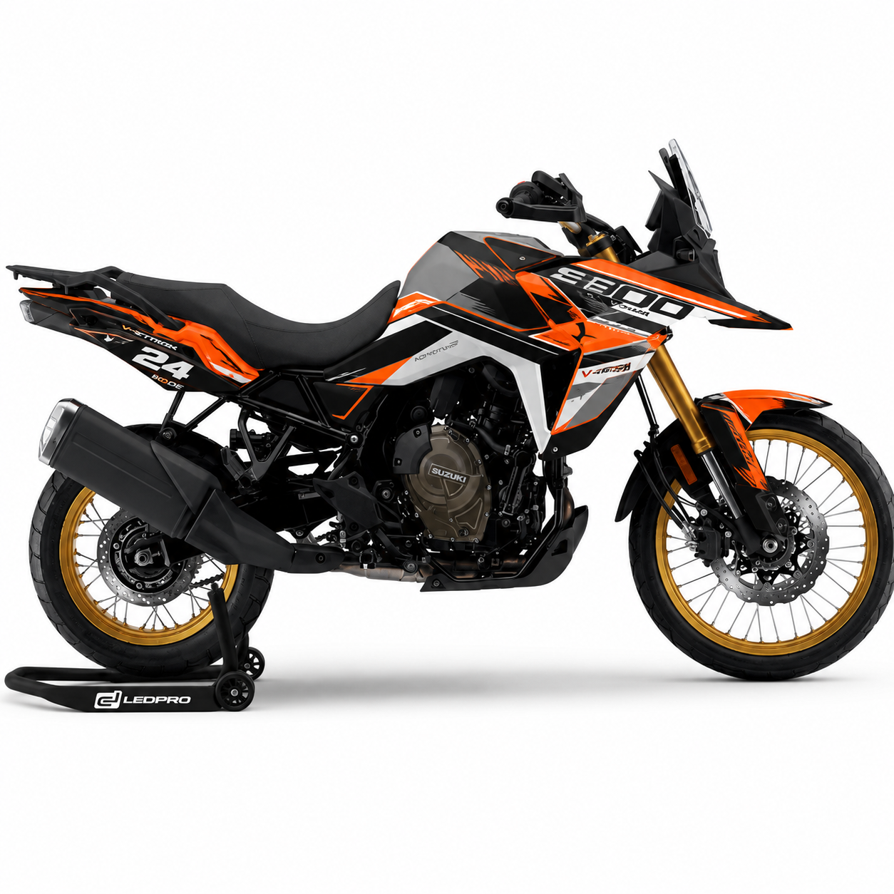 Kit de Gráficas para Moto Suzuki V-Strom 800 - Diseño 8