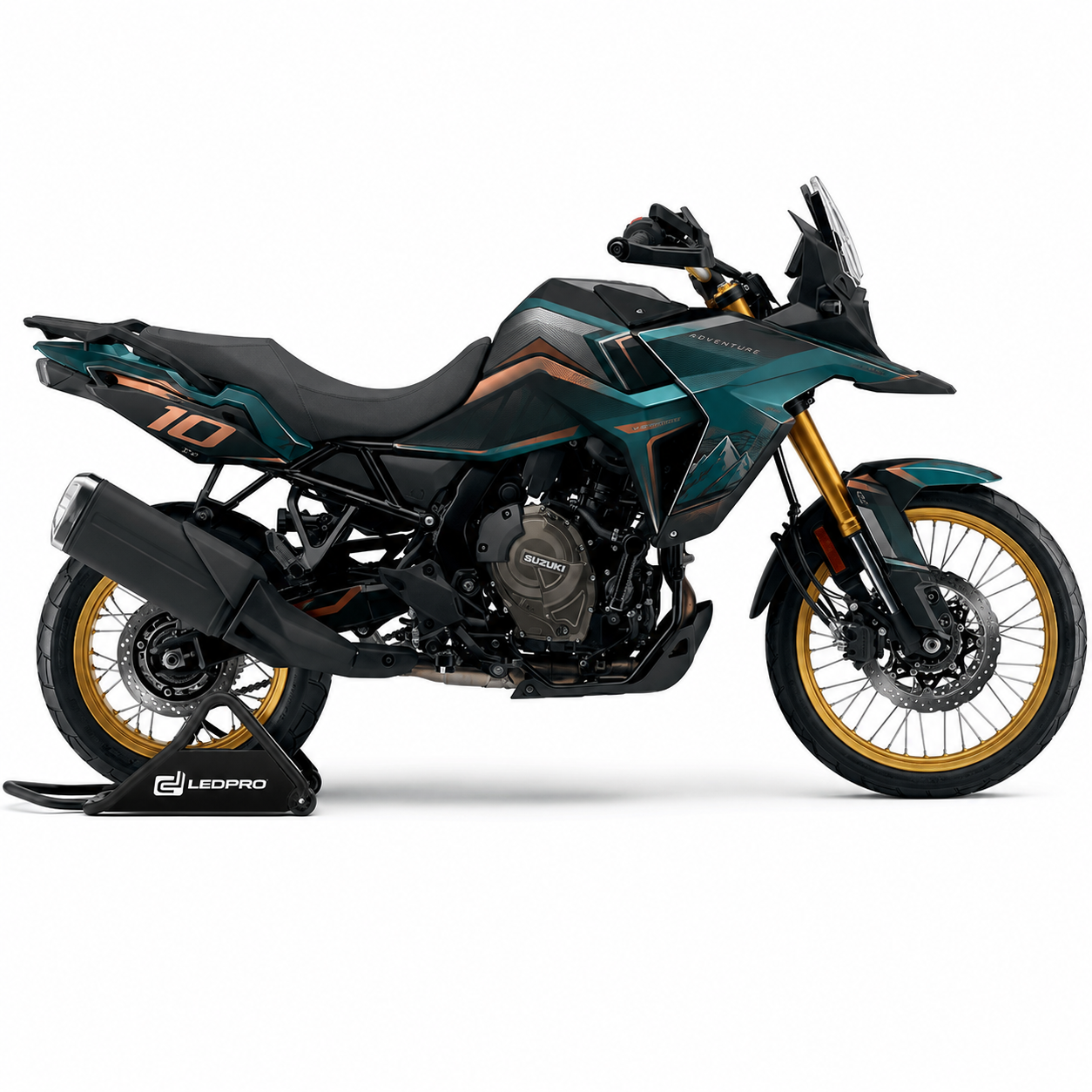 Kit de Gráficas para Moto Suzuki V-Strom 800 - Diseño 9