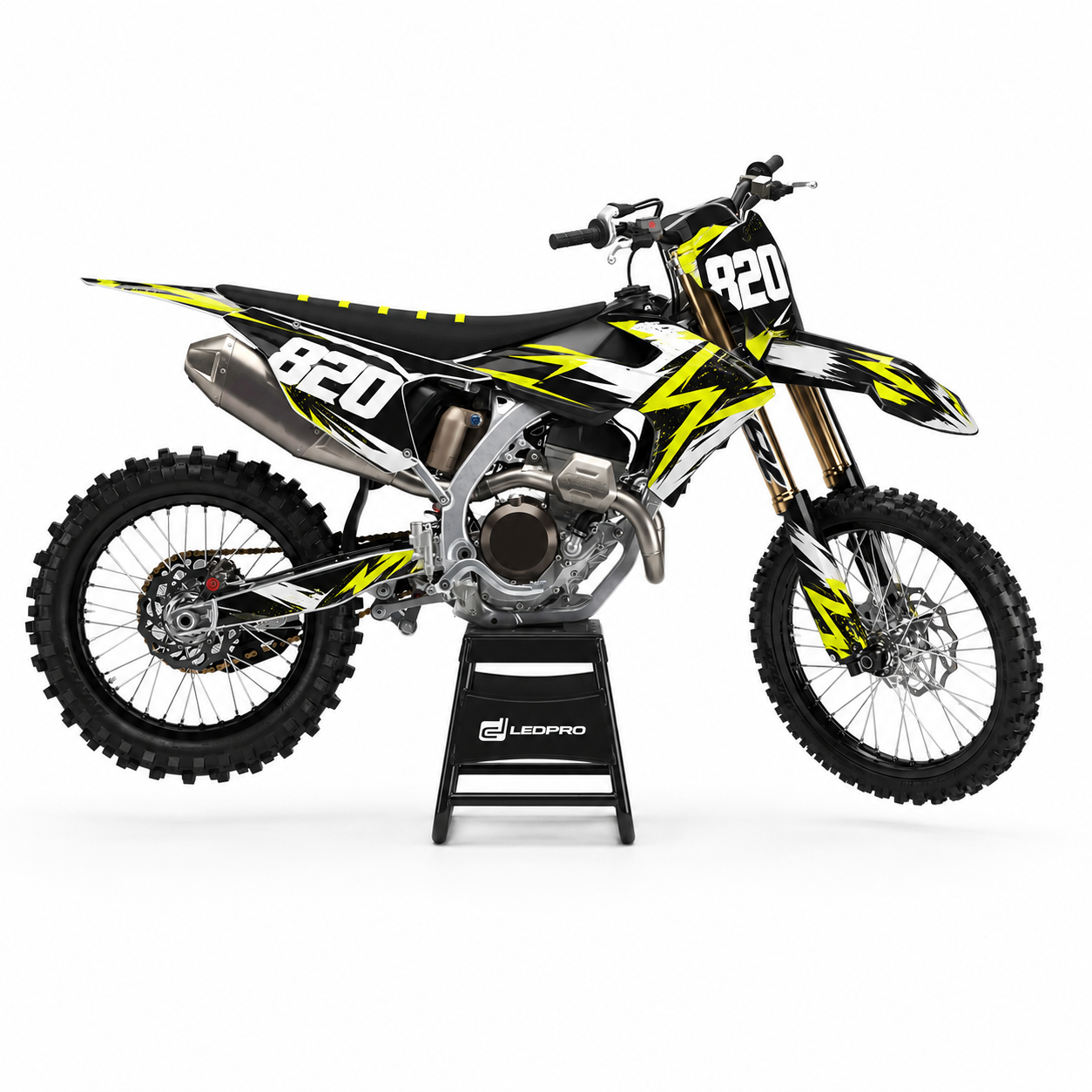 Kit de Gráficas para Motocross Triumph TF250X - Diseño 1