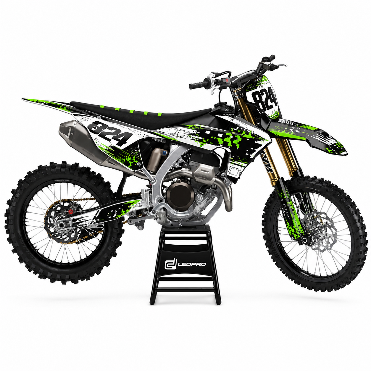 Kit de Gráficas para Motocross Triumph TF250X - Diseño 4