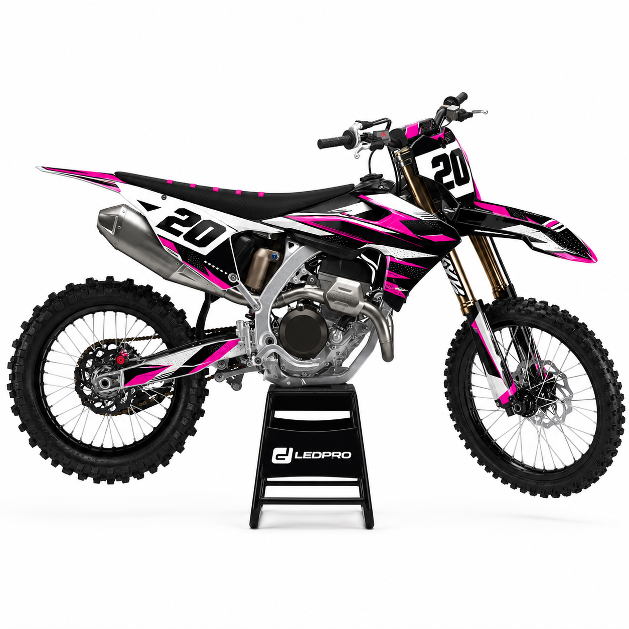 Kit de Gráficas para Motocross Triumph TF250X - Diseño 6