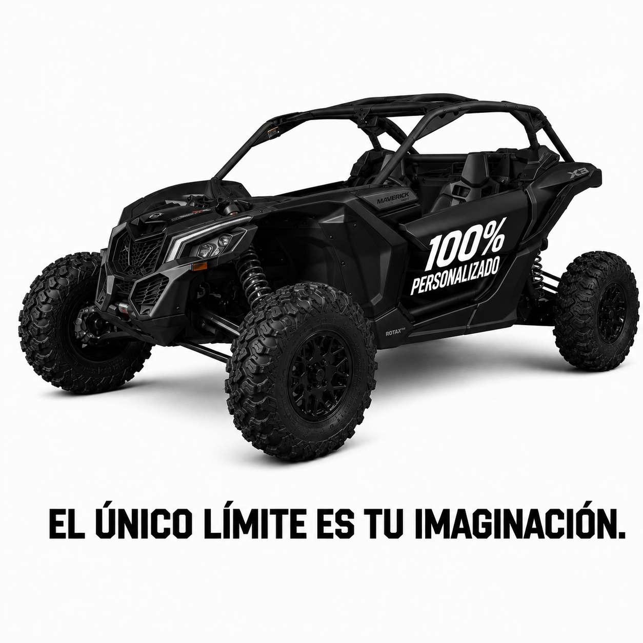 Kit de gráficas 100% personalizado para UTV 2 plazas - LedPro Racing