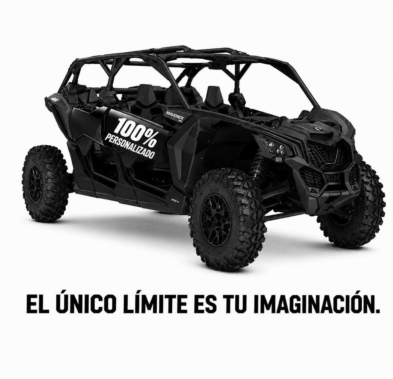 Kit de gráficas 100% personalizado para UTV 4 plazas - LedPro Racing