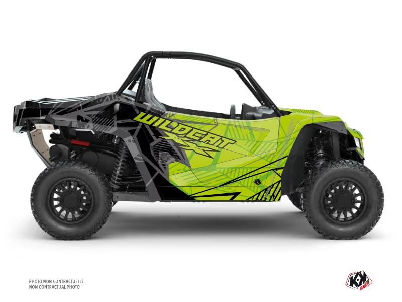 Kit de Gráficas para UTV Arctic Cat Wildcat - Diseño 02 - LedPro Racing