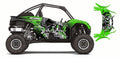 KIT DE GRÁFICAS PARA UTV KAWASAKI TERYX - DISEÑO 08 - LedPro Racing
