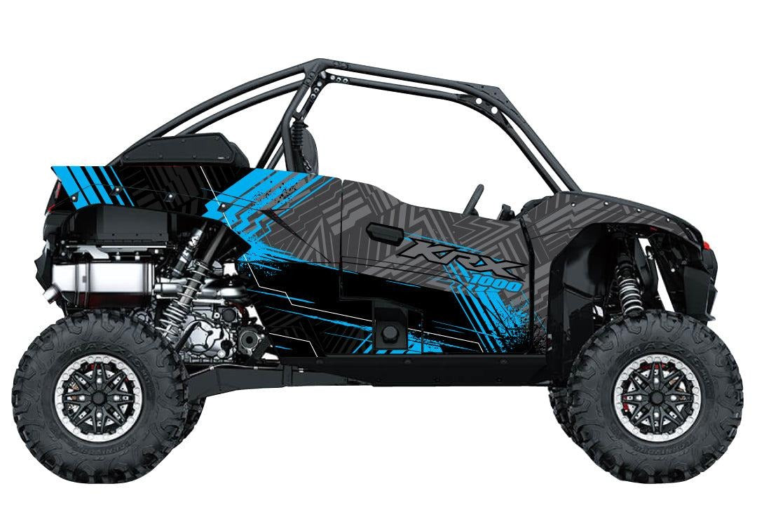 KIT DE GRÁFICAS PARA UTV KAWASAKI TERYX - DISEÑO 14 - LedPro Racing