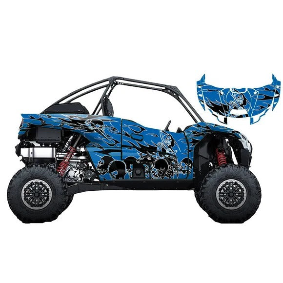 KIT DE GRÁFICAS PARA UTV KAWASAKI TERYX - DISEÑO 25 - LedPro Racing