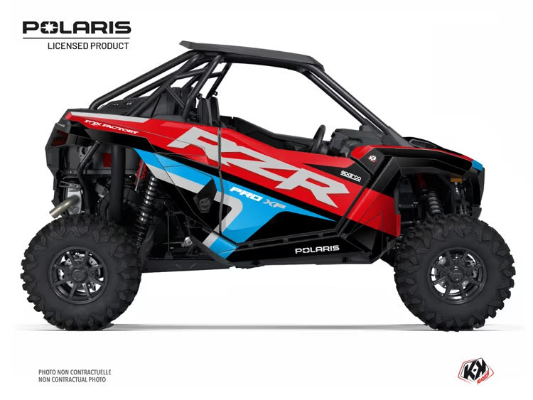 KIT DE GRÁFICAS PARA UTV POLARIS RZR - DISEÑO 01 - LedPro Racing