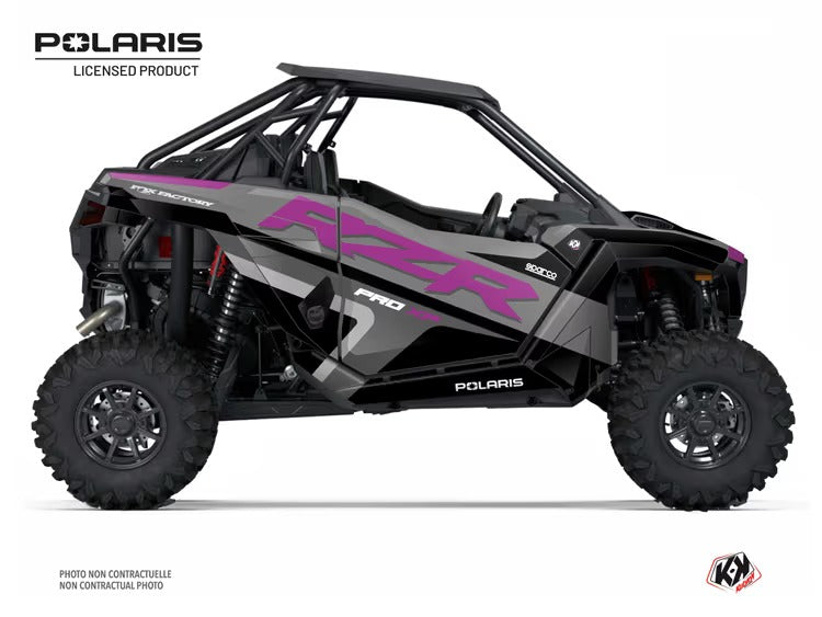 KIT DE GRÁFICAS PARA UTV POLARIS RZR - DISEÑO 05 - LedPro Racing