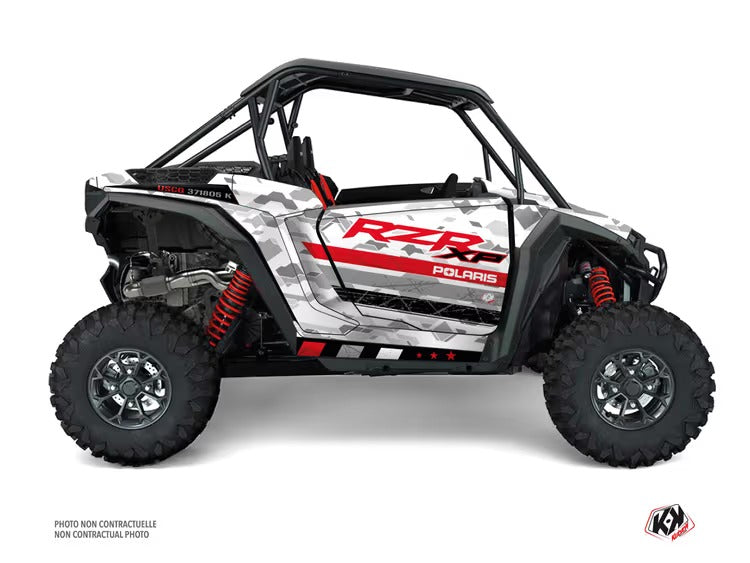 KIT DE GRÁFICAS PARA UTV POLARIS RZR - DISEÑO 07 - LedPro Racing