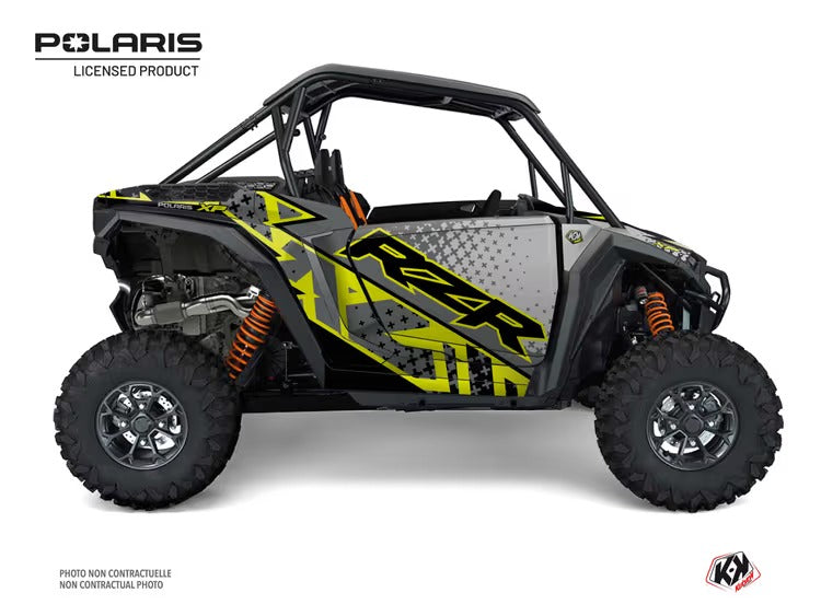 KIT DE GRÁFICAS PARA UTV POLARIS RZR - DISEÑO 08 - LedPro Racing