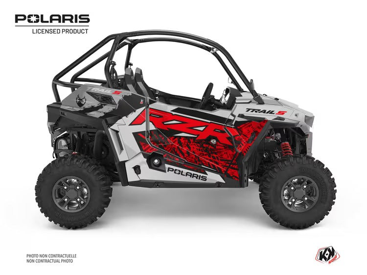KIT DE GRÁFICAS PARA UTV POLARIS RZR - DISEÑO 12 - LedPro Racing