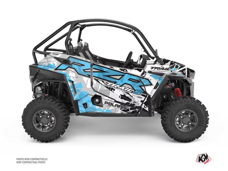 KIT DE GRÁFICAS PARA UTV POLARIS RZR - DISEÑO 14 - LedPro Racing