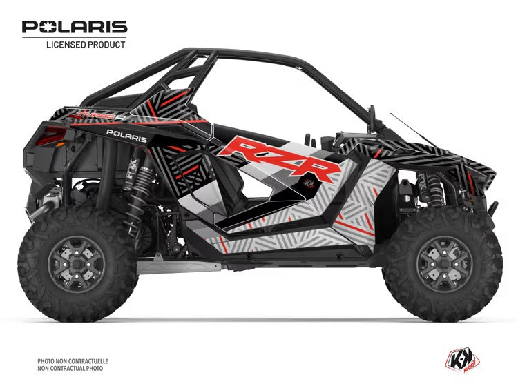 KIT DE GRÁFICAS PARA UTV POLARIS RZR - DISEÑO 18 - LedPro Racing