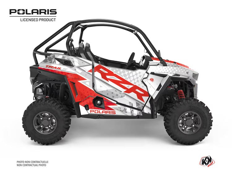 KIT DE GRÁFICAS PARA UTV POLARIS RZR - DISEÑO 27 - LedPro Racing