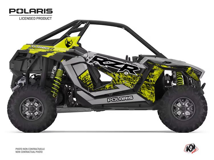 KIT DE GRÁFICAS PARA UTV POLARIS RZR - DISEÑO 28 - LedPro Racing
