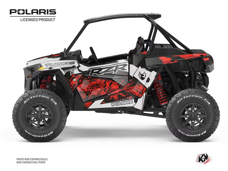 KIT DE GRÁFICAS PARA UTV POLARIS RZR - DISEÑO 33 - LedPro Racing