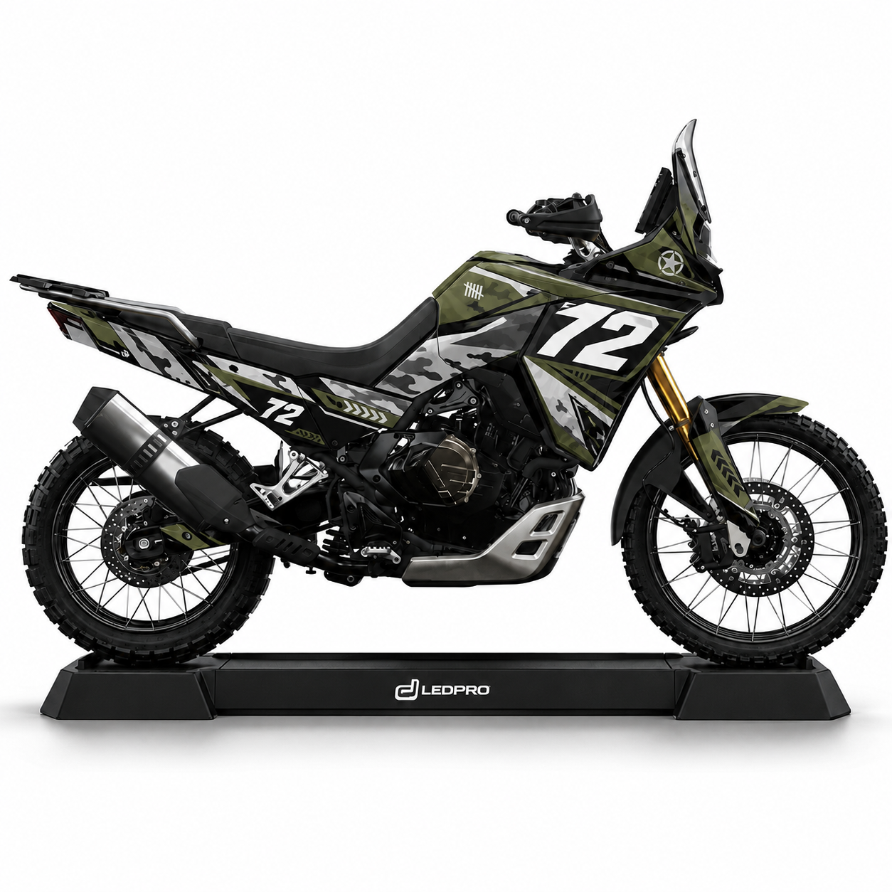 Kit de Gráficas para Moto Voge 800 - Diseño 18