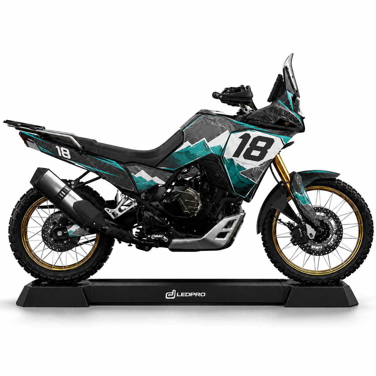 Kit de Gráficas para Moto Voge 800 - Diseño 3