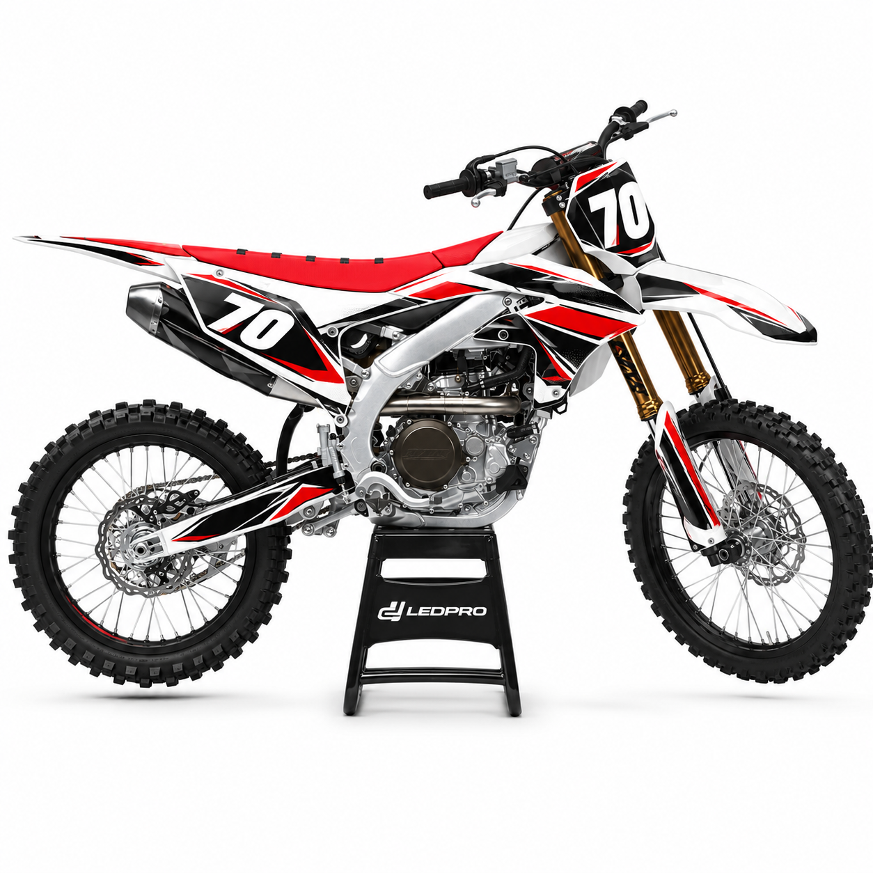 Kit de Gráficas para Motocross Yamaha YZ450F - Diseño 1