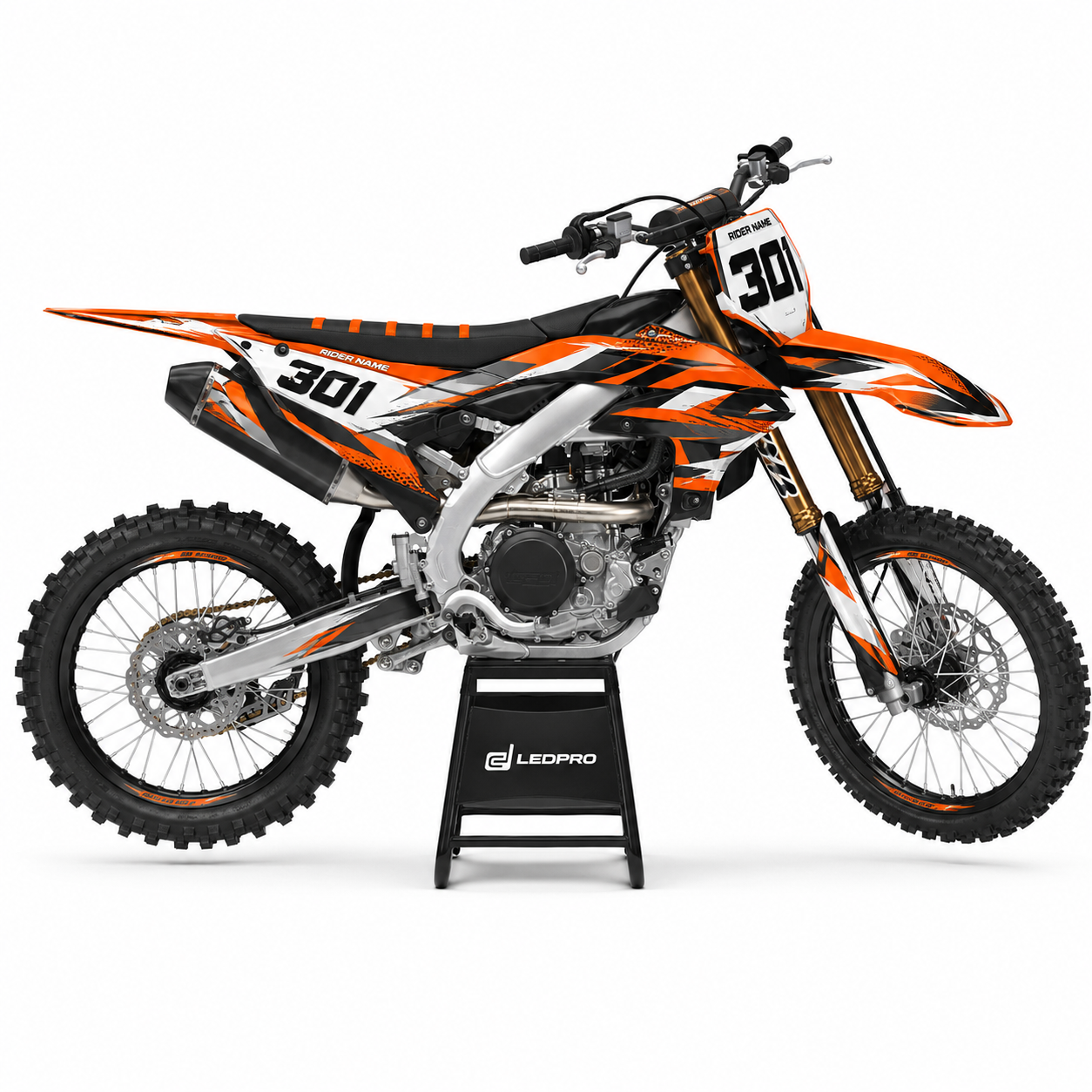Kit de Gráficas para Motocross Yamaha YZ450F - Diseño 16