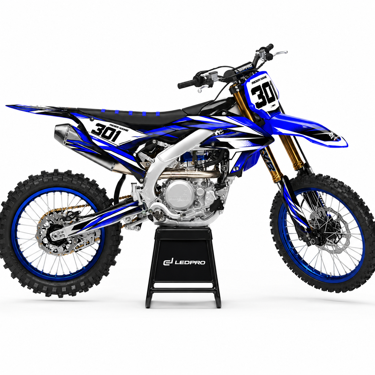Kit de Gráficas para Motocross Yamaha YZ450F - Diseño 2