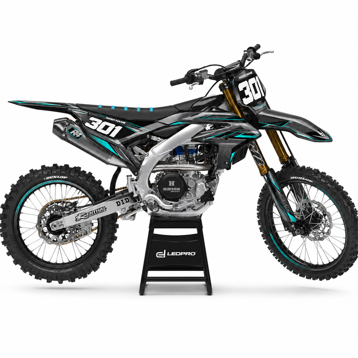 Kit de Gráficas para Motocross Yamaha YZ450F - Diseño 20