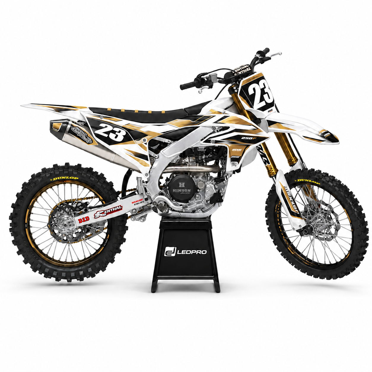 Kit de Gráficas para Motocross Yamaha YZ450F - Diseño 24