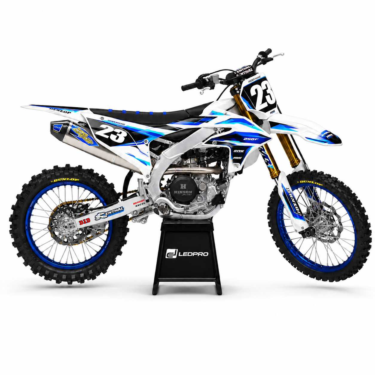 Kit de Gráficas para Motocross Yamaha YZ450F - Diseño 30