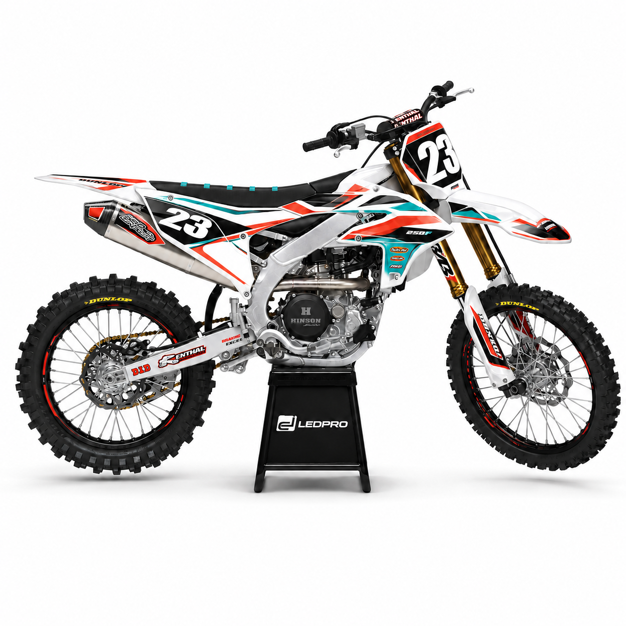 Kit de Gráficas para Motocross Yamaha YZ450F - Diseño 31