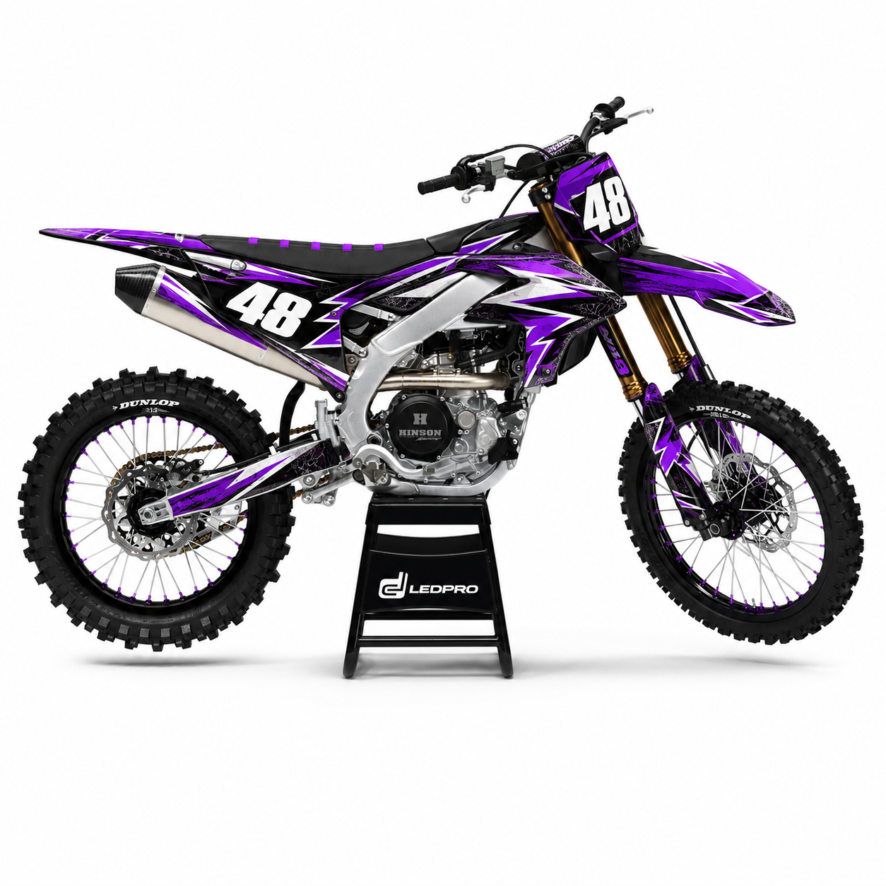 Kit de Gráficas para Motocross Yamaha YZ450F - Diseño 34