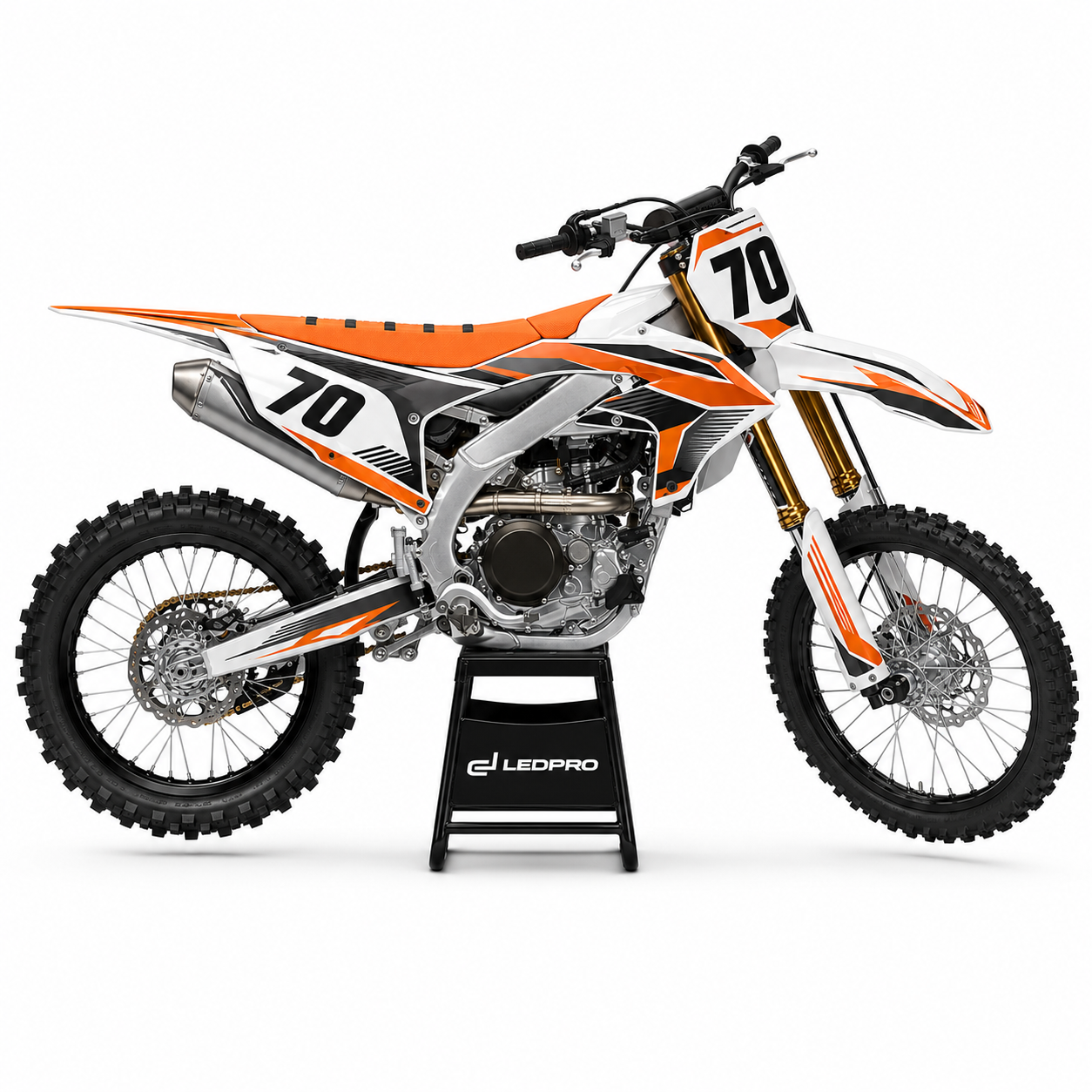 Kit de Gráficas para Motocross Yamaha YZ450F - Diseño 8