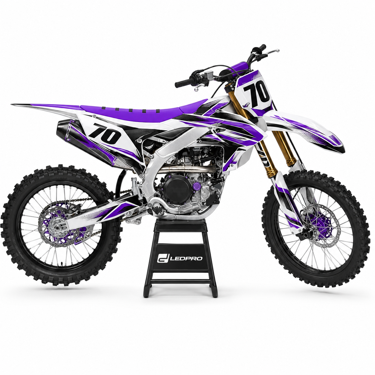 Kit de Gráficas para Motocross Yamaha YZ450F - Diseño 9